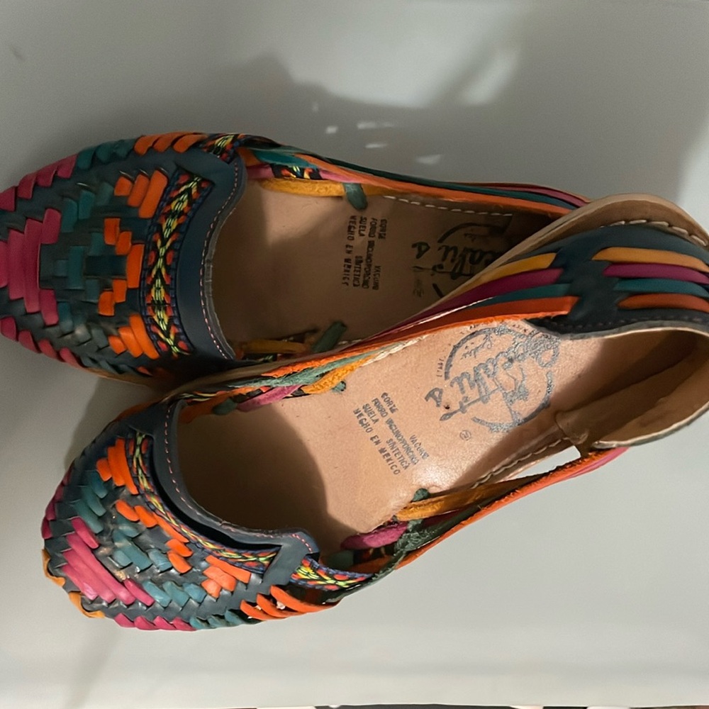 Traditional multi color sandal